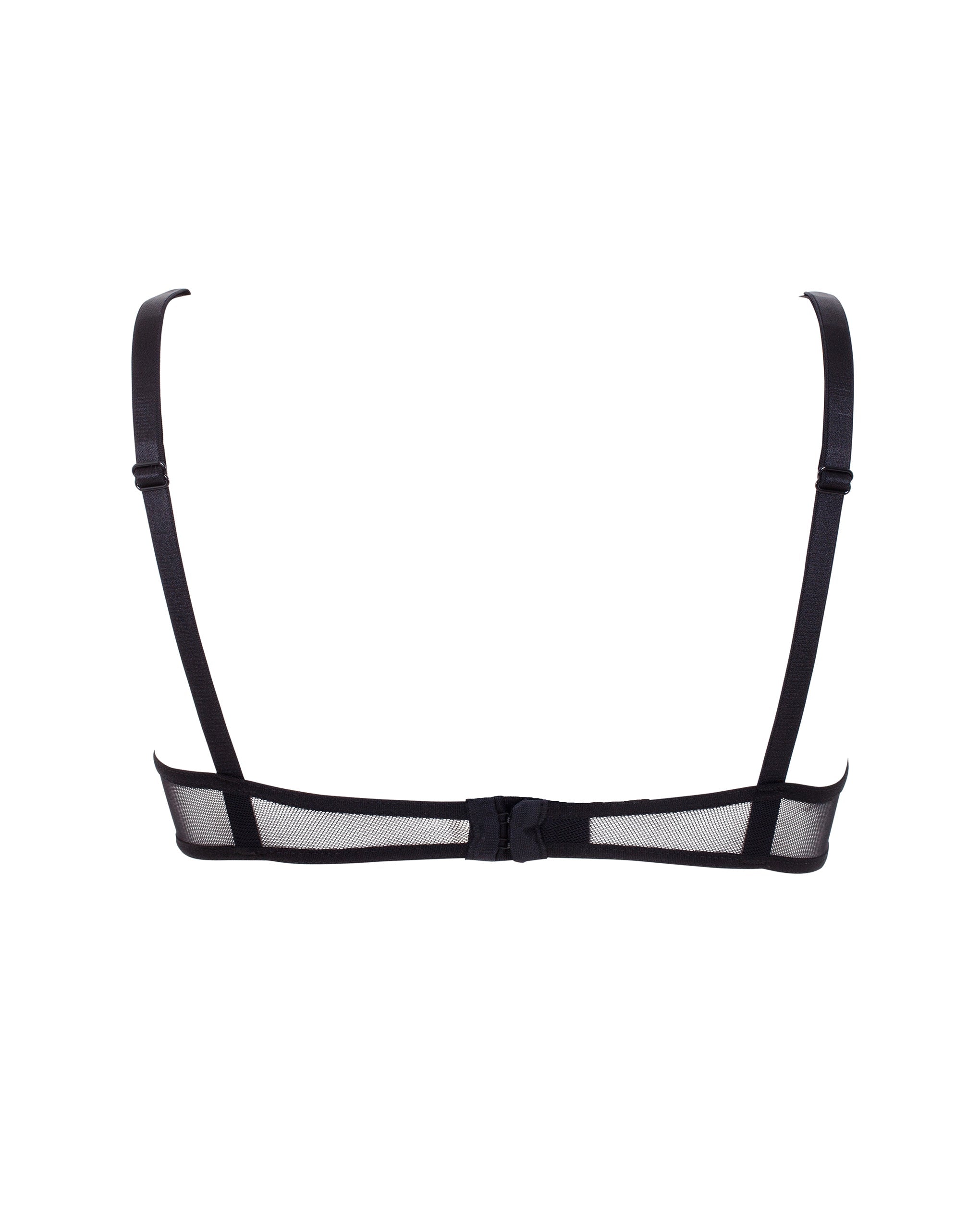 Nova Open Bra Black