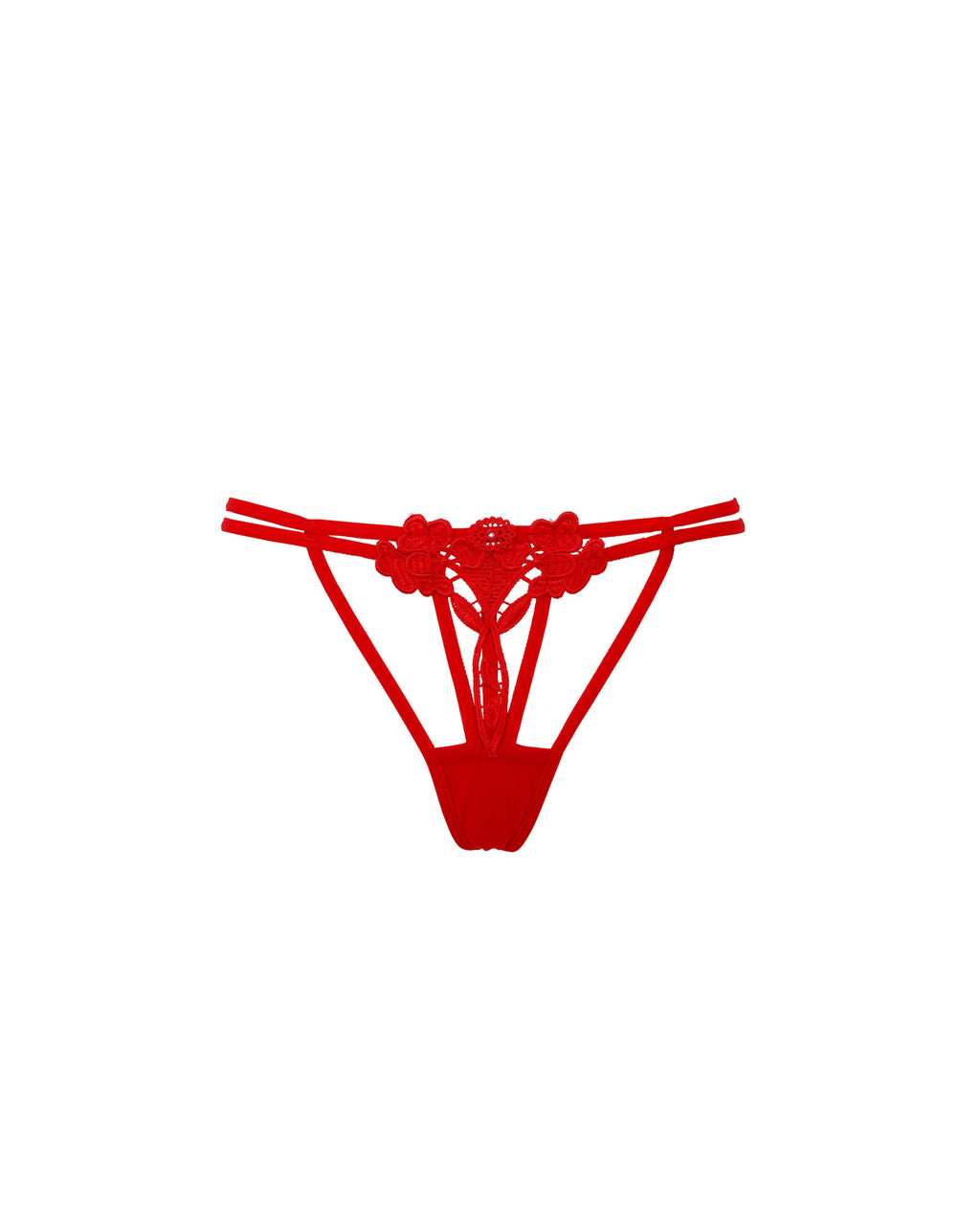 Nova Open Thong Red