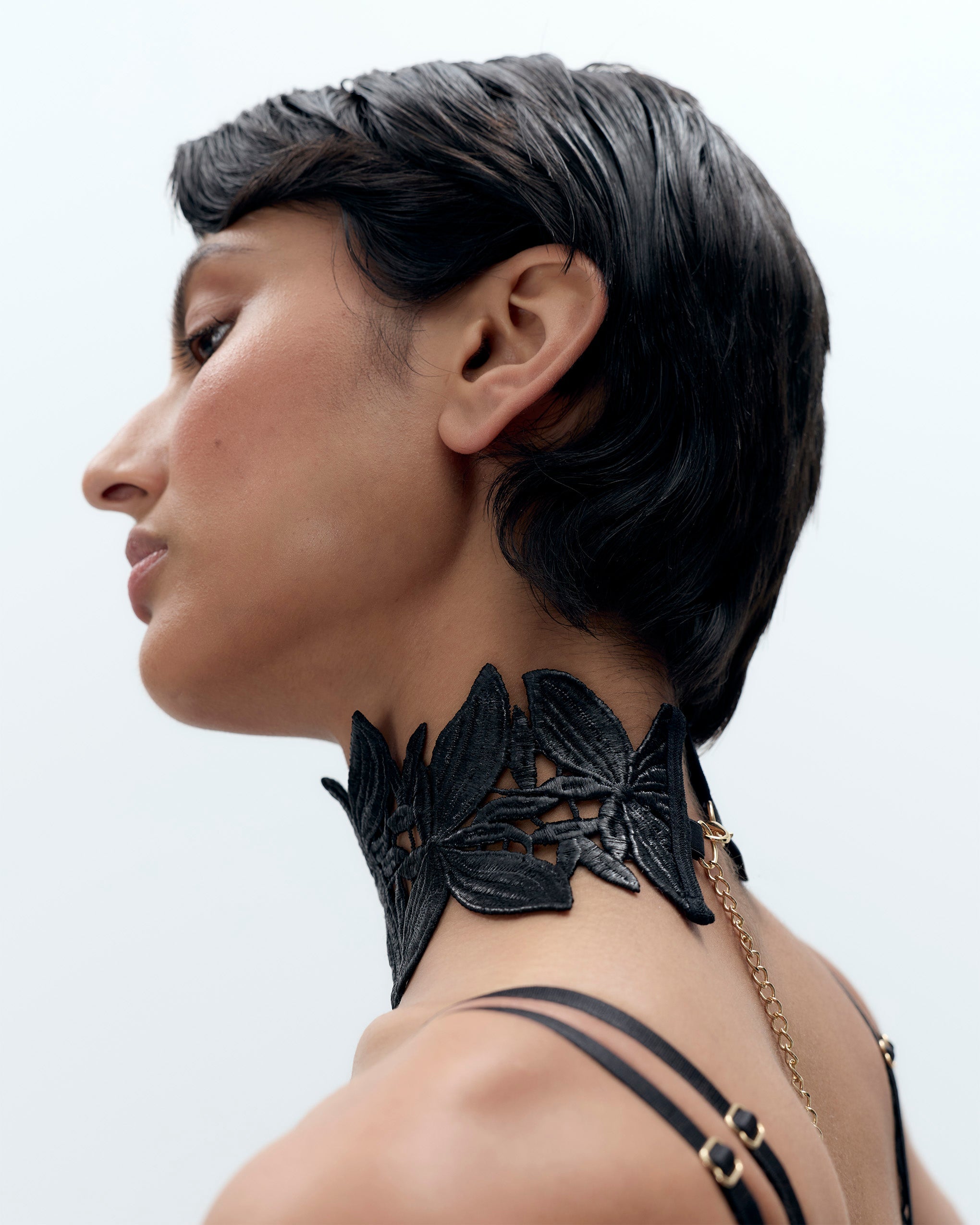 Ophelia Choker Black