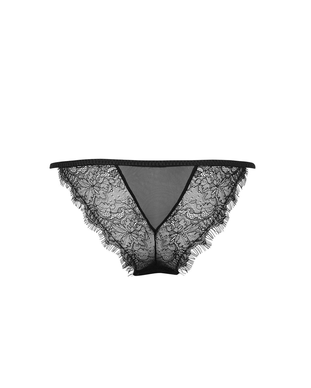 Camelia Lace Brief Black