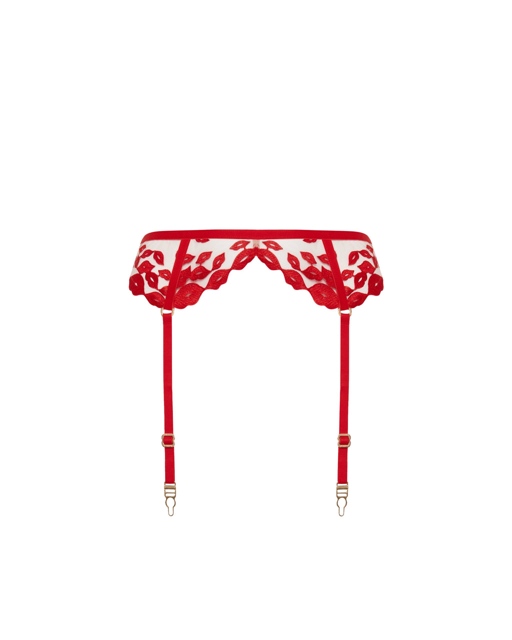 Marian Suspender Red