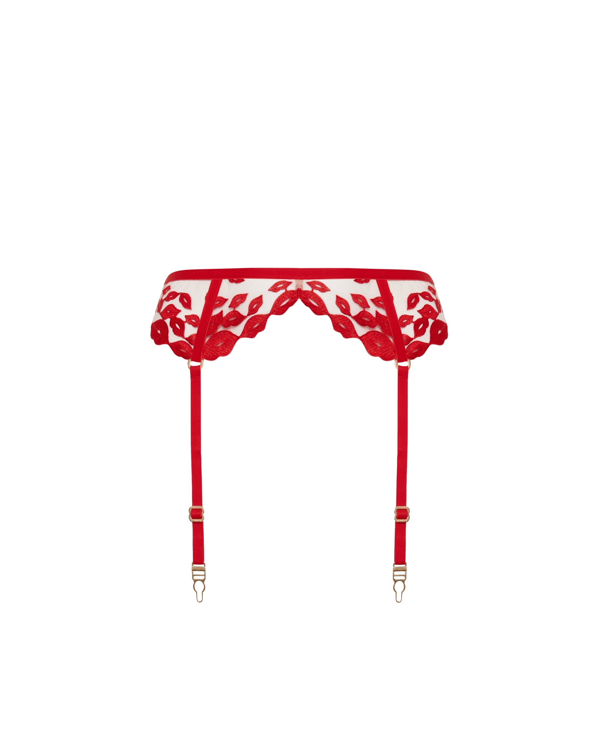 Marian Suspender Red