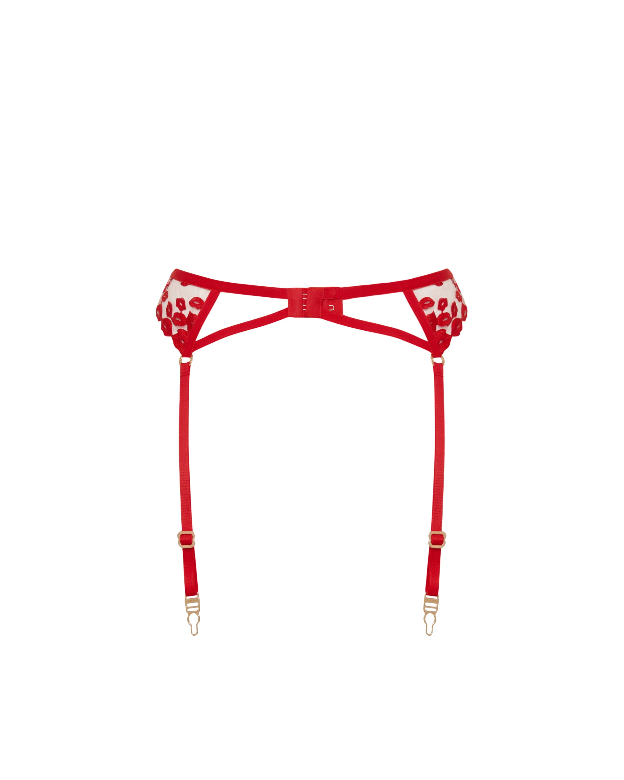 Marian Suspender Red