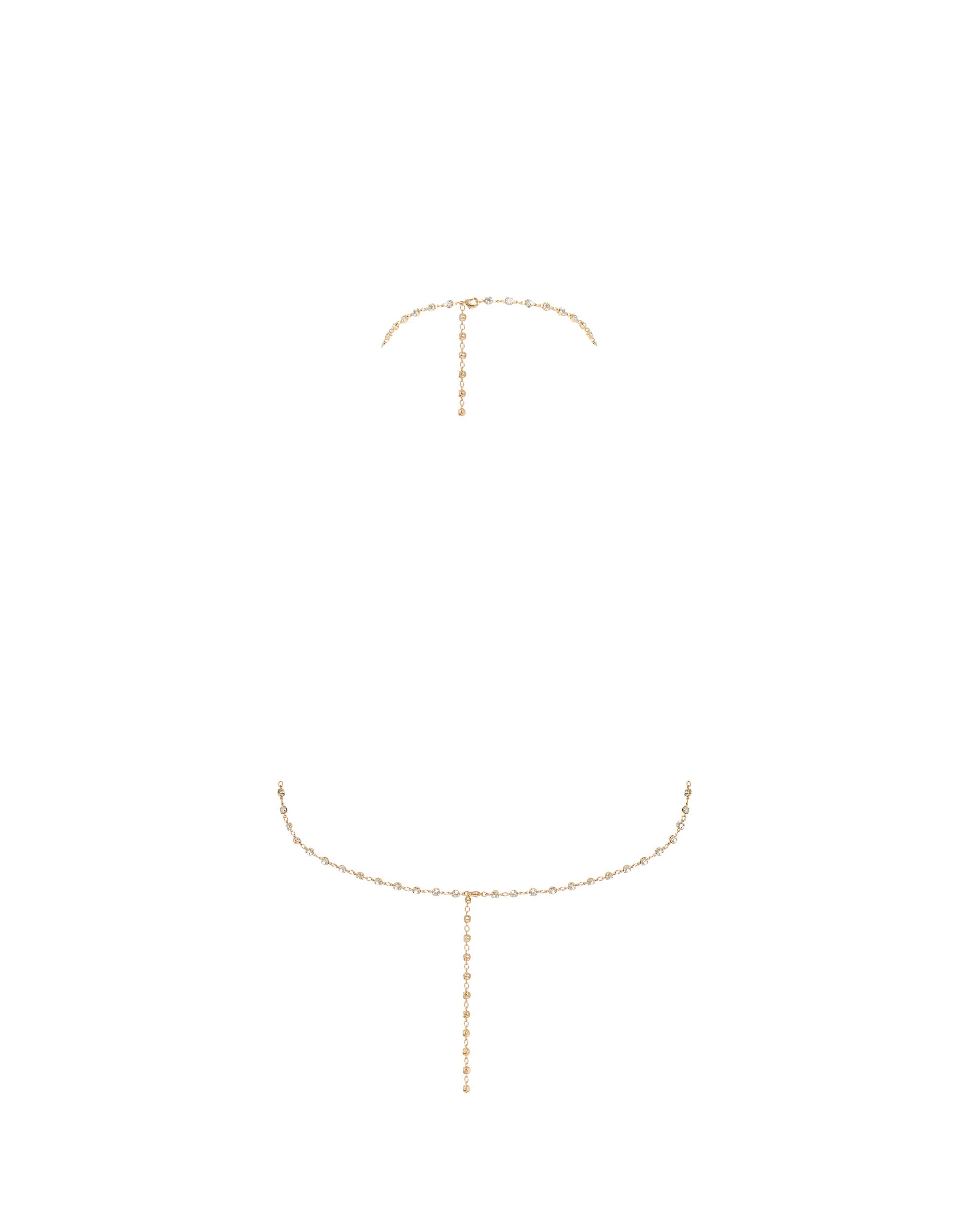 Marli Diamond Lattice Bra Gold