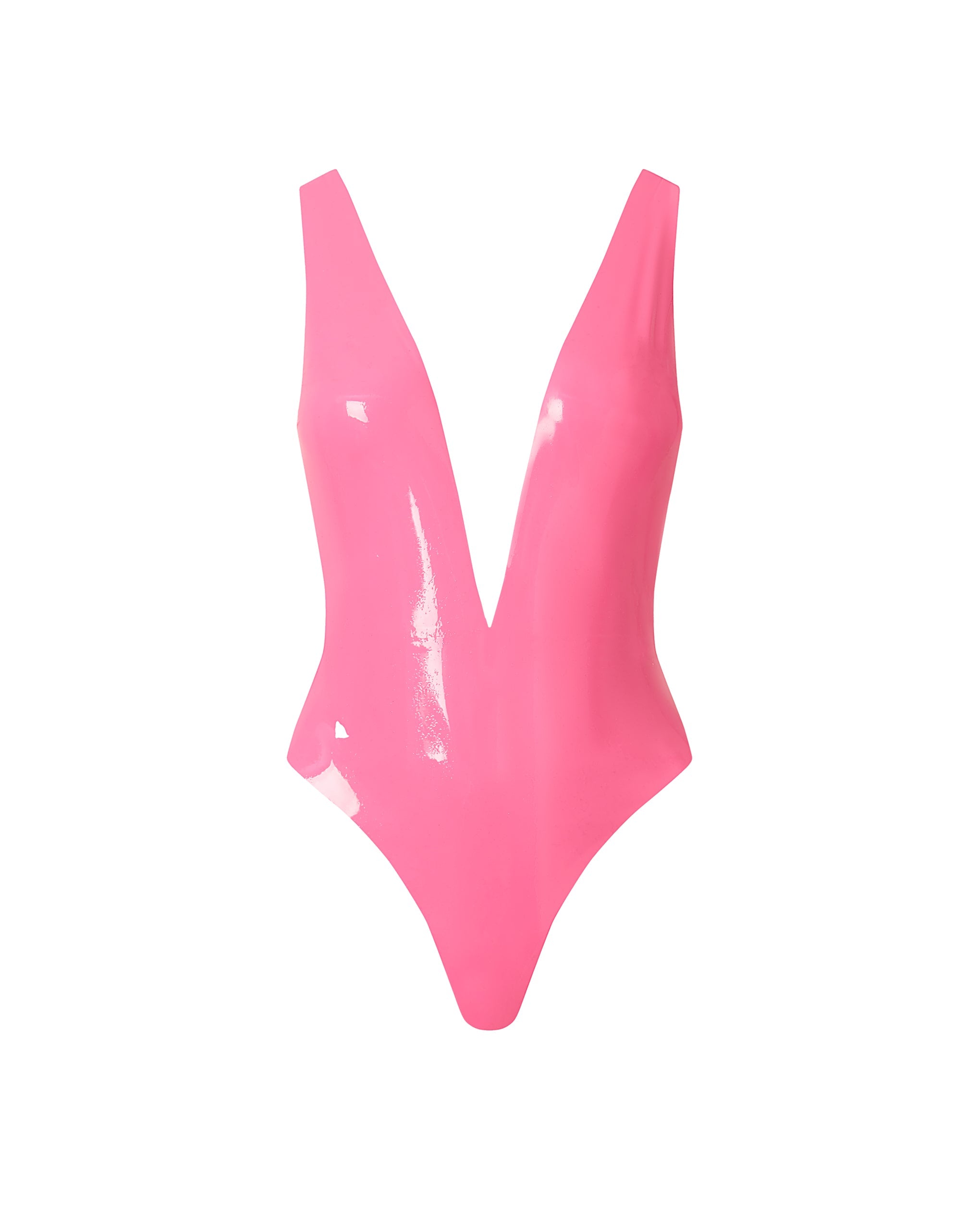 Latex Bodysuit Pink