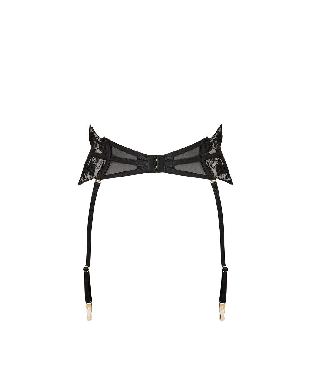 Gabriella Detachable Waspie Suspender Black