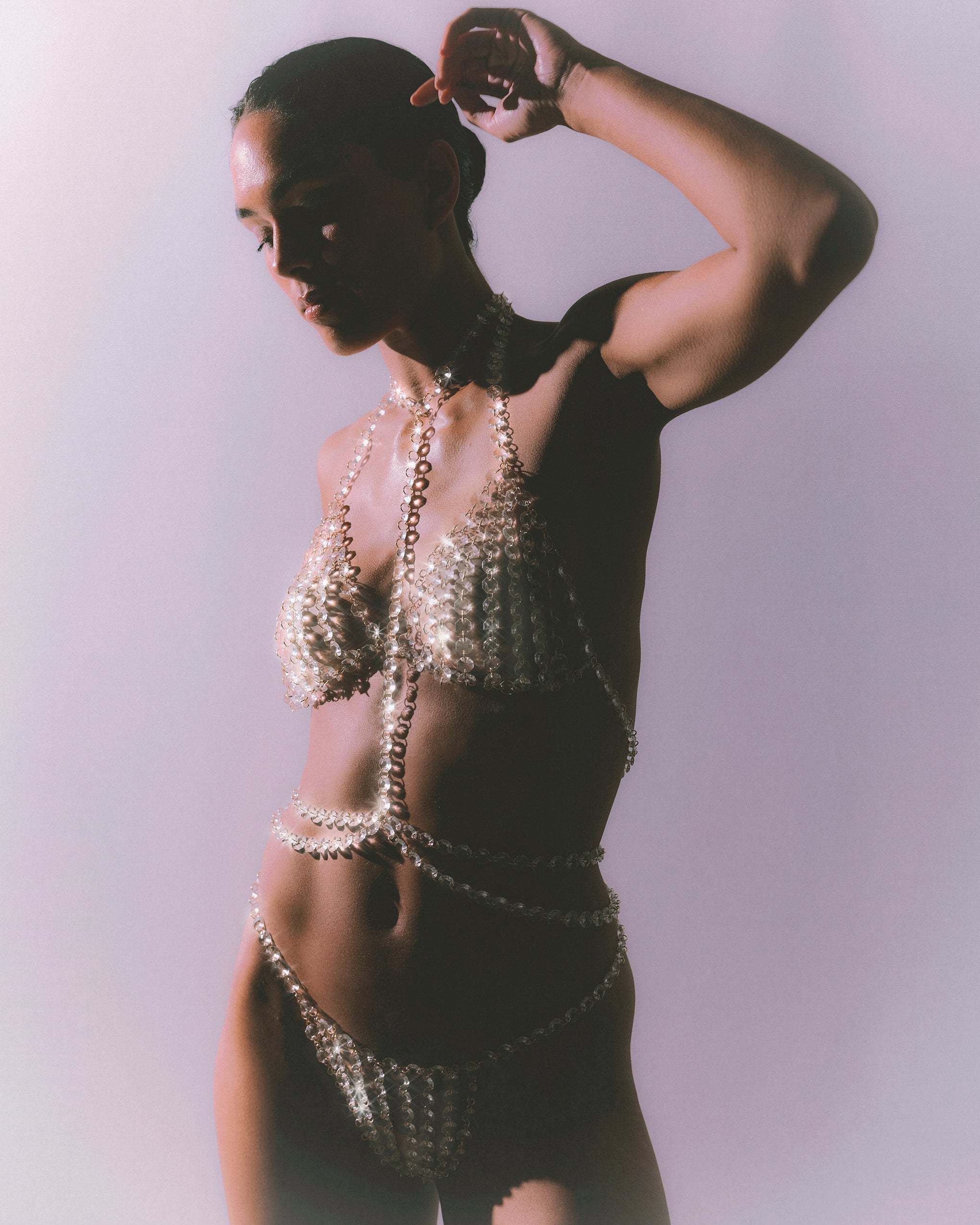 Crystal Harness Clear
