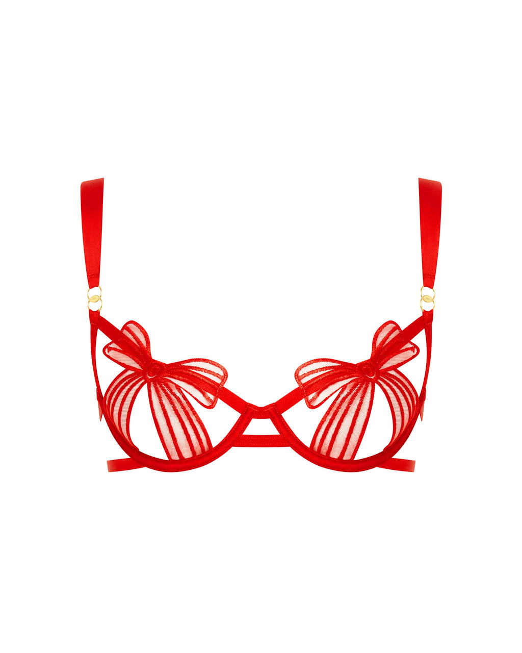 Annabel Wired Bra Red
