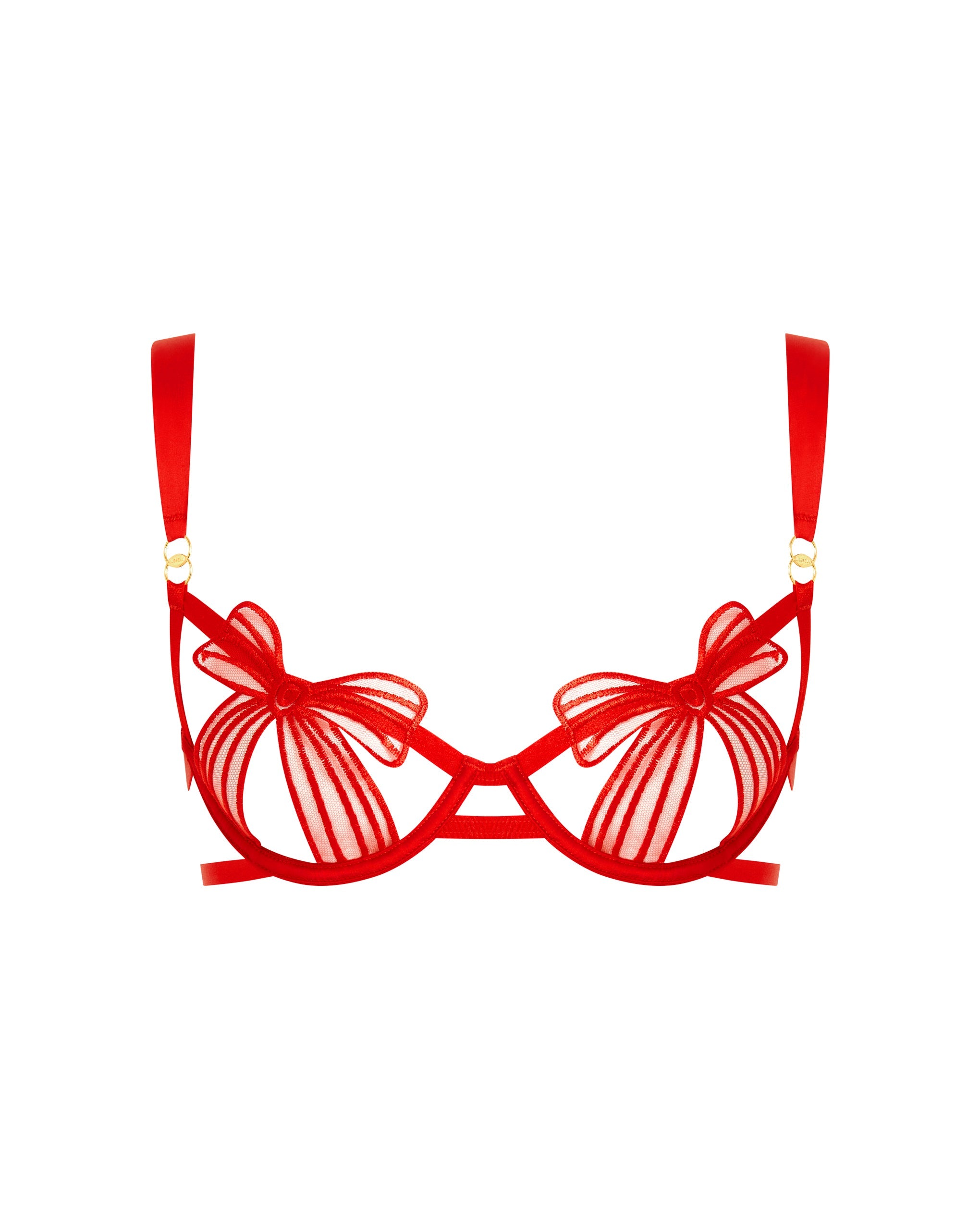 Annabel Wired Bra Red