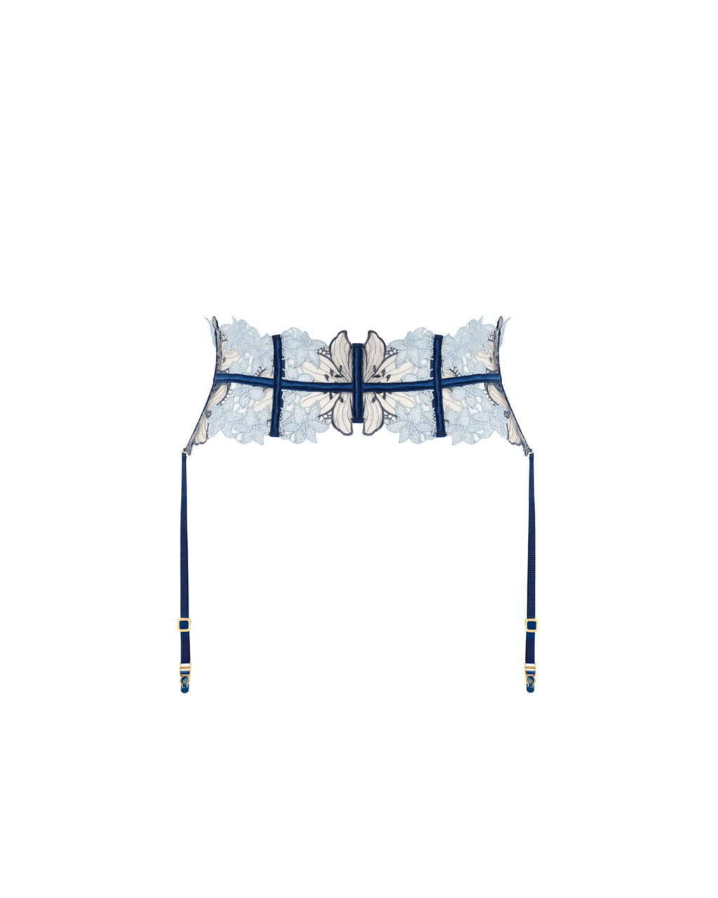 Calantha Waspie Suspender (with detachable suspenders) Blue
