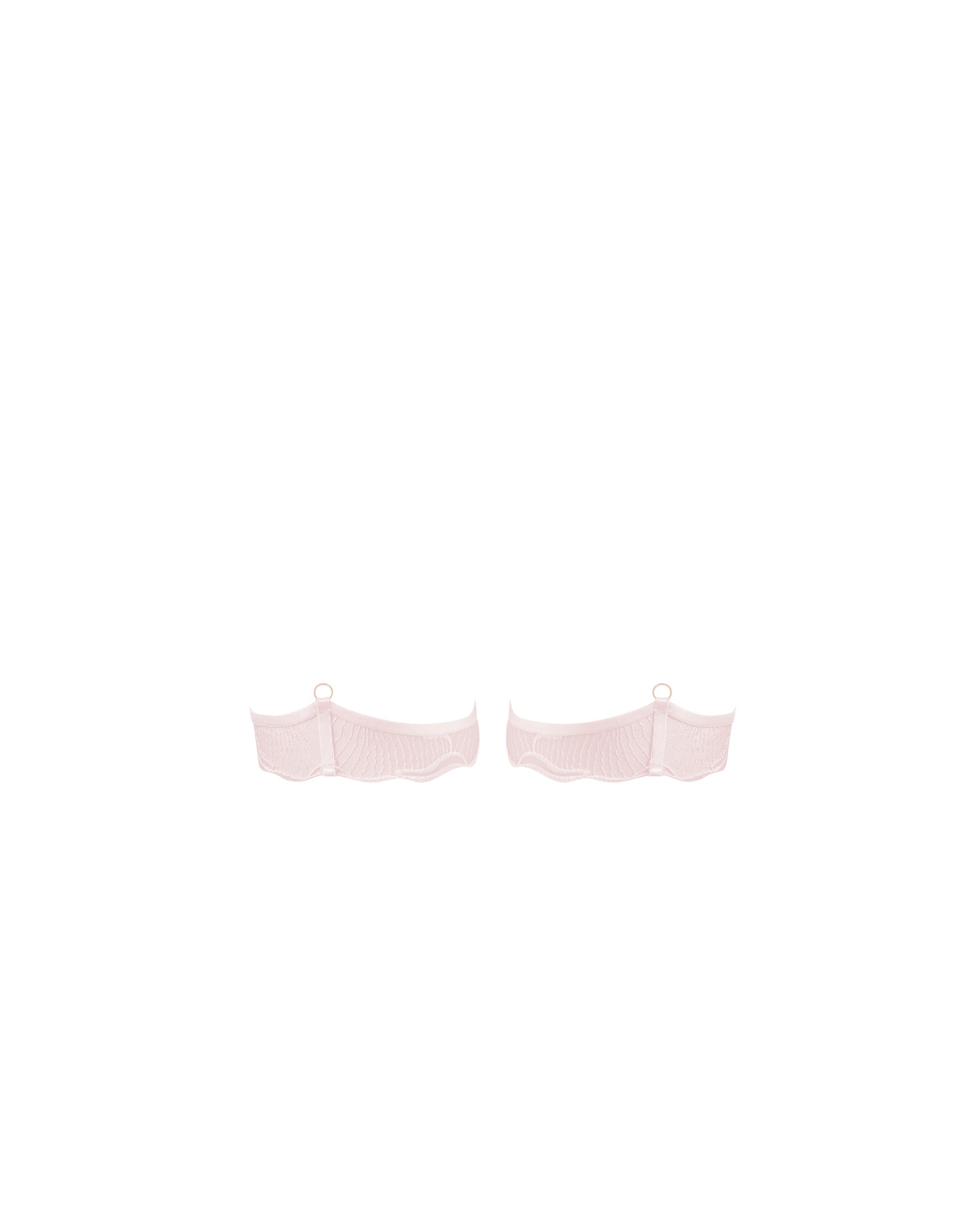 Marabel Detachable Thigh Garter Pearl Pink
