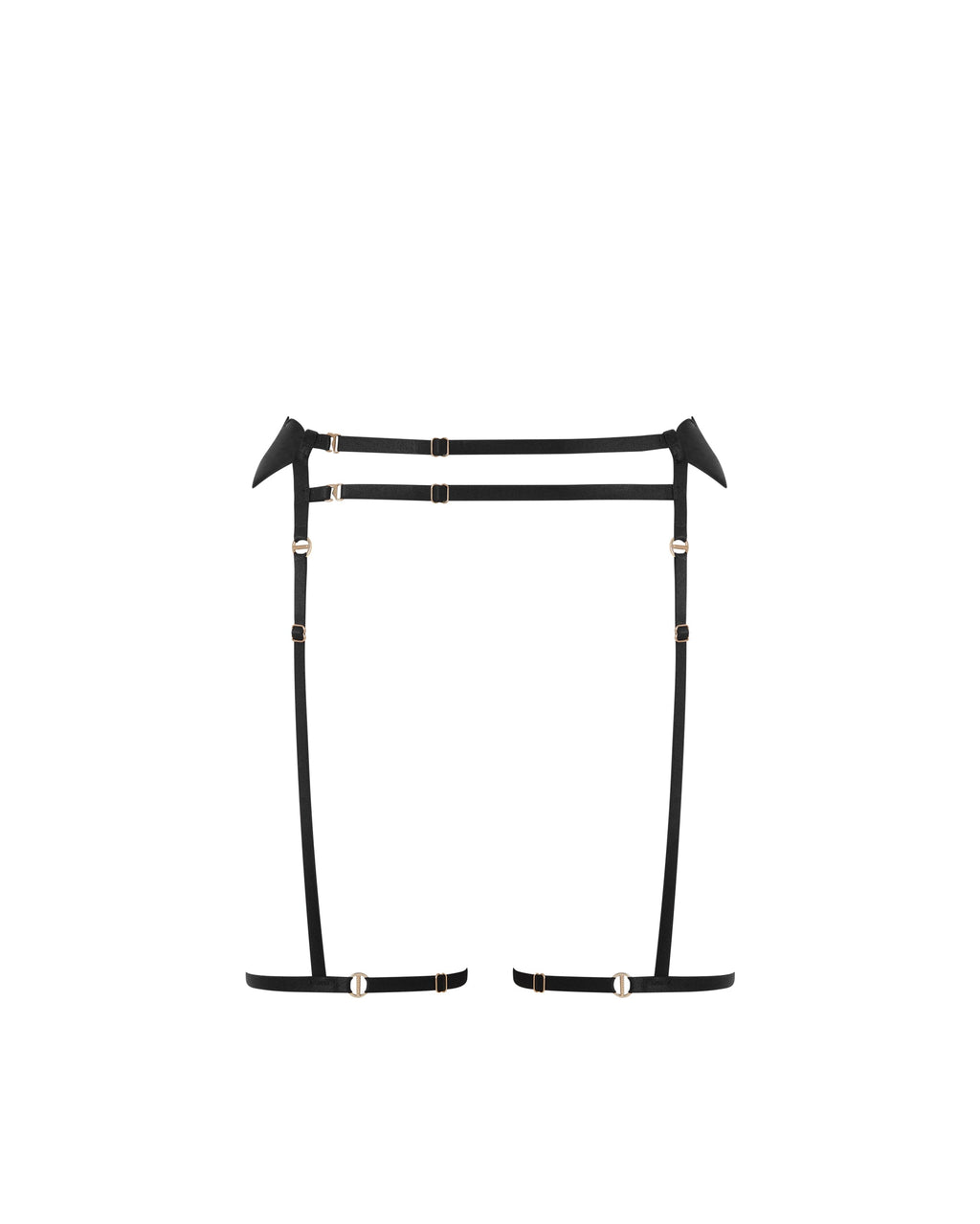 Gia Thigh Harness Black