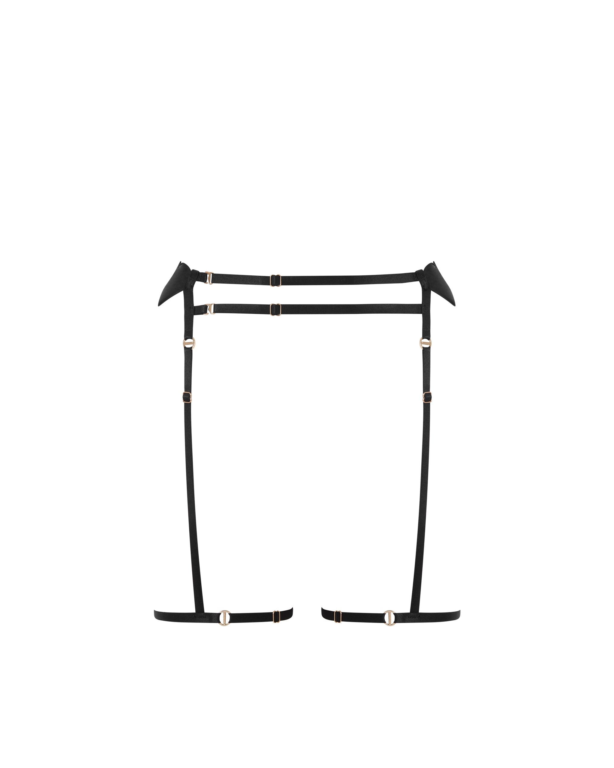 Gia Thigh Harness Black