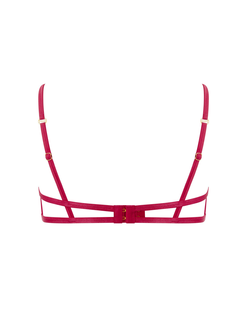 Gia Open Heart Bra Pink