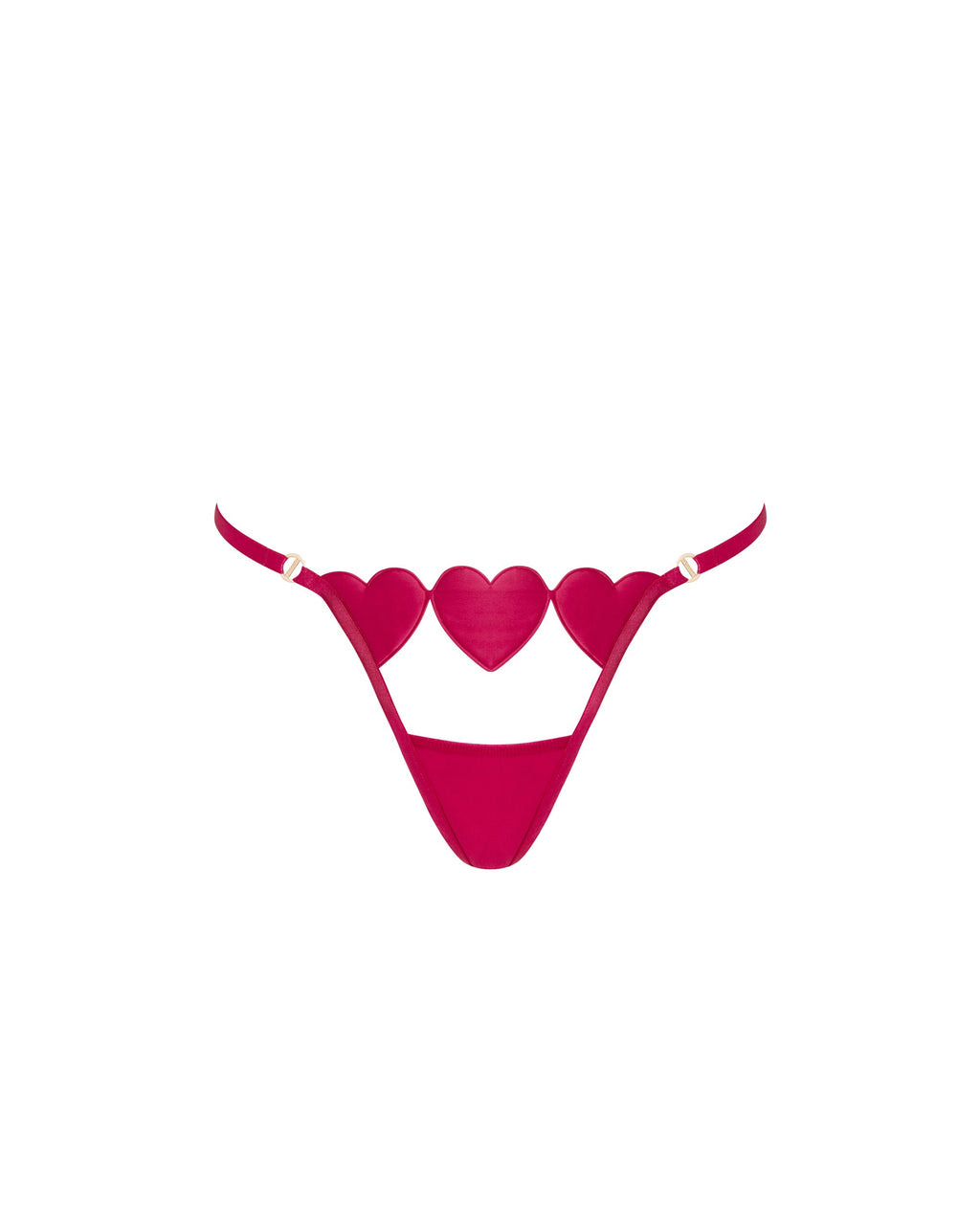 Gia Open Heart Thong Pink
