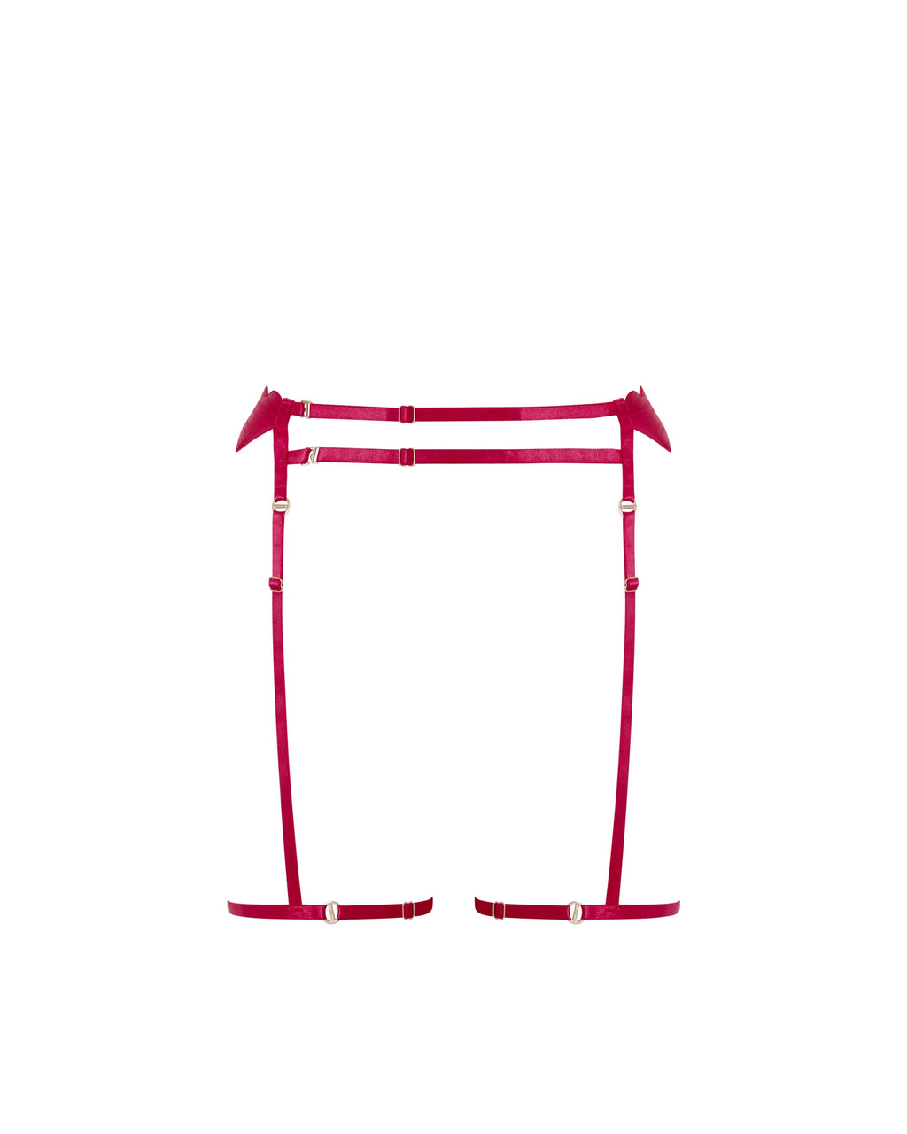 Gia Thigh Harness Pink
