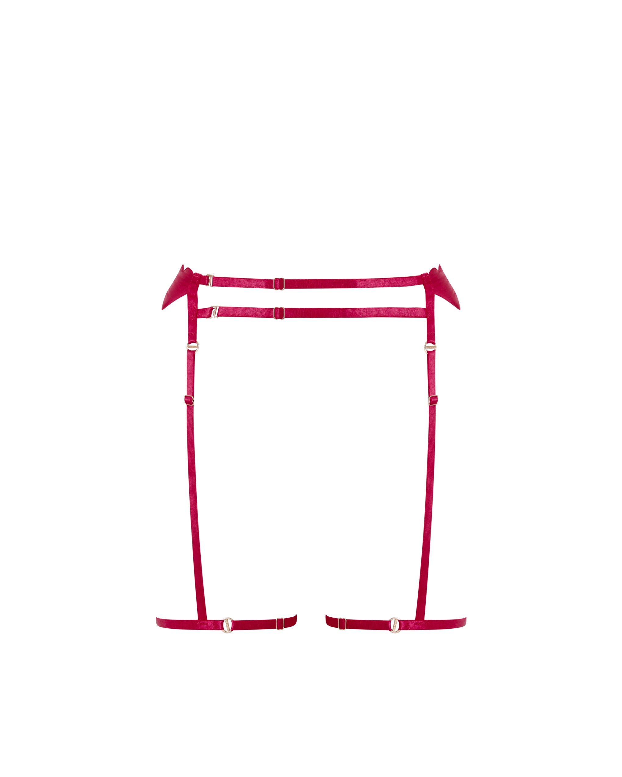 Gia Thigh Harness Pink