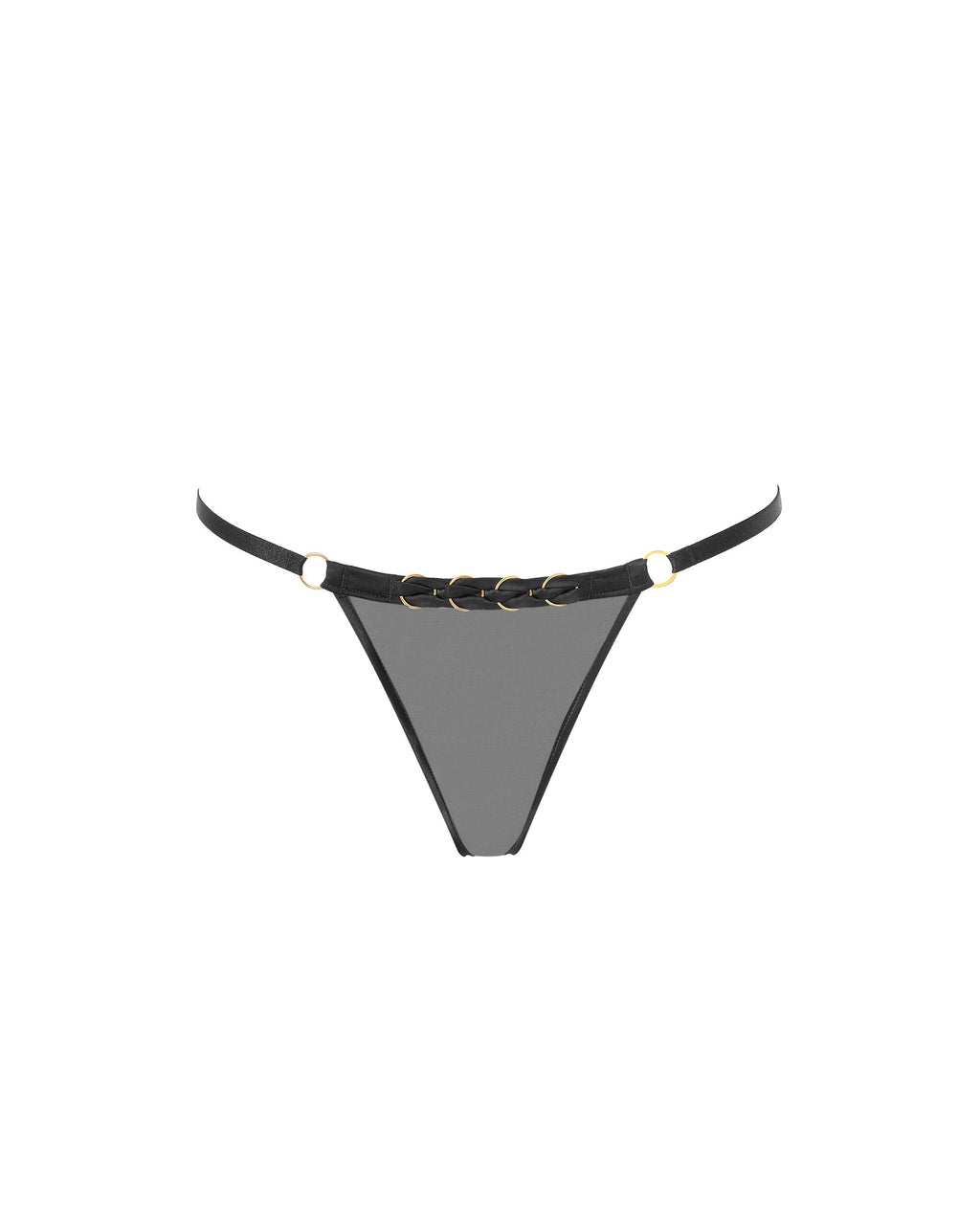 Suri Mesh Open Brief Black