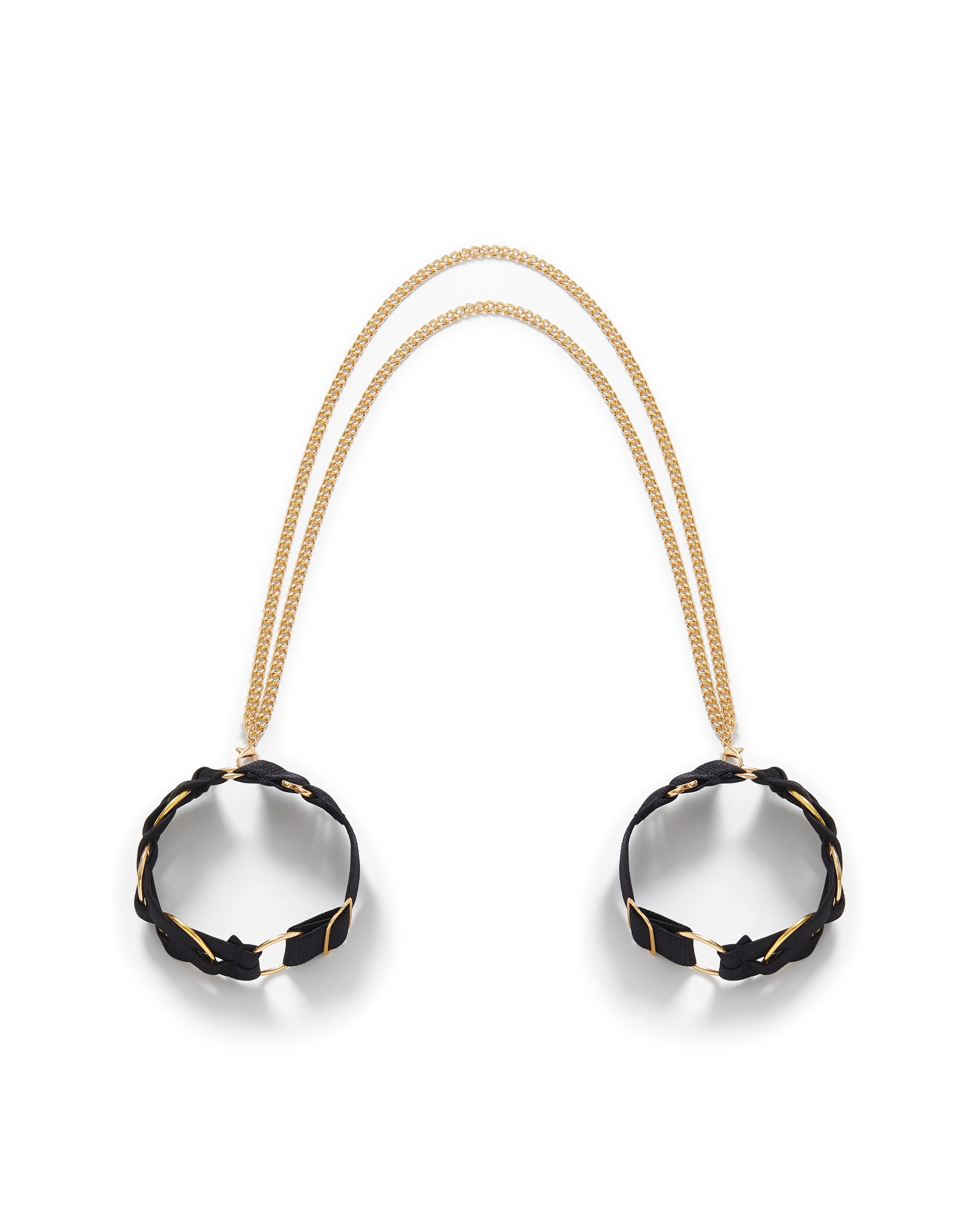 Suri Cuffs Black/Gold